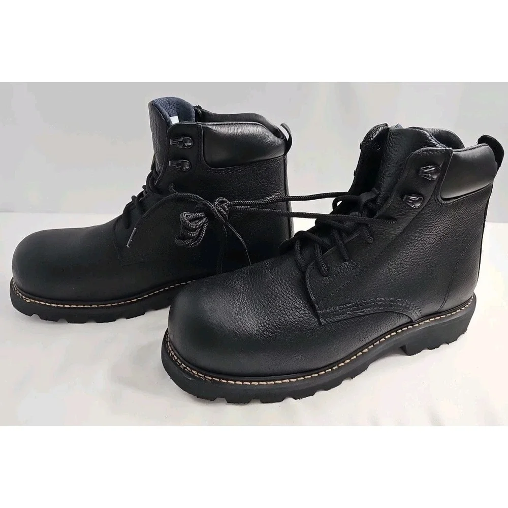 NEW Masterson RBG412 Men 9.5EW Composite Toe Safety Boot EH Rating ASTM F2413-18